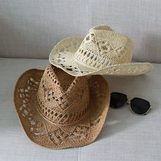 Straw Western Cowboy Hat