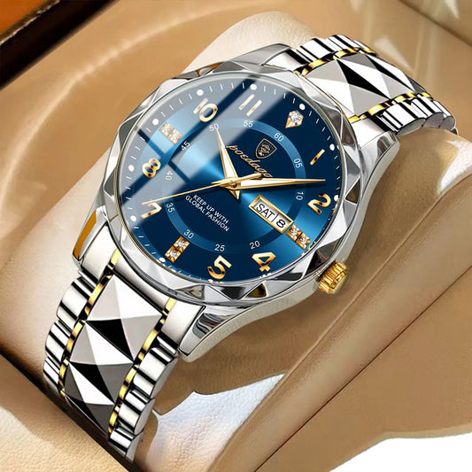 Luxury Men Quartz Watch Waterproof